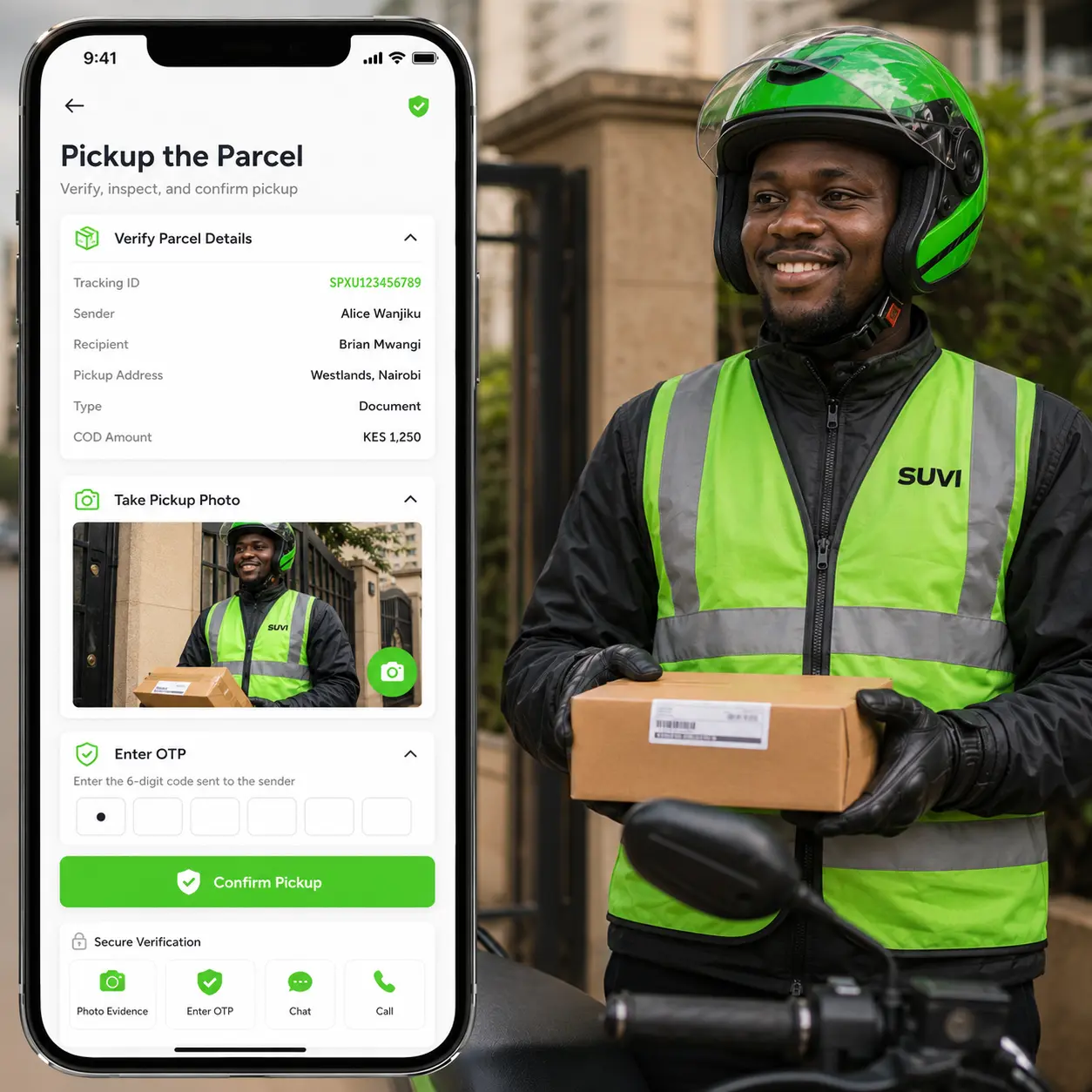 Pickup the Parcel